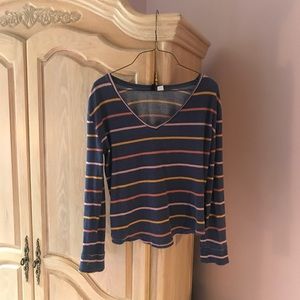 UO striped cozy tee